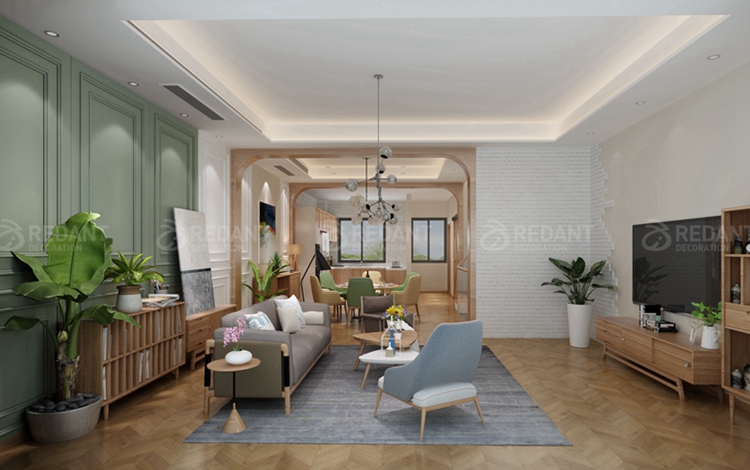 苏州别墅装修公司红蚂蚁装饰中航樾园最新效果图赏析